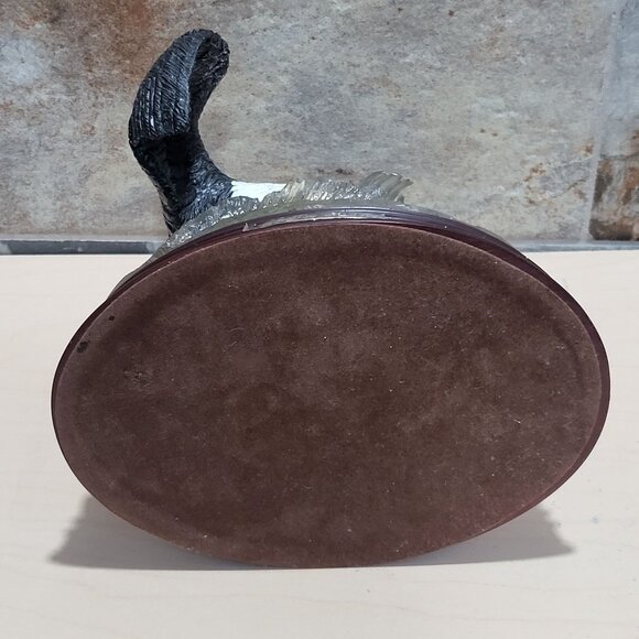 Bradford Exchange Decorative 3 D Plate Flying Eagle Figurine Power Play Force of - Picture 5 of 11